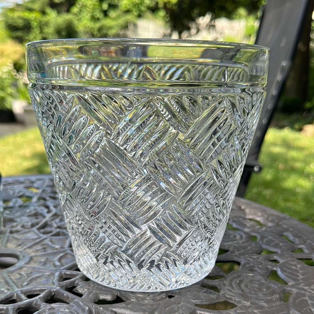 WATERFORD MARQUIS CRYSTAL VERBA ICE BUCKET/VASE MADE IN GERMANY